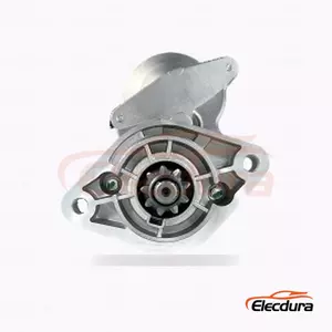 DSR1004 Toyota Start&eacute;r Motor, 12V 1,4kW 9 zubů, kompletn&iacute; bočn&iacute; pohled
