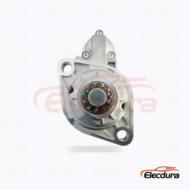 Motor de partida Volkswagen DRT0260, 12V 1,7kW 10 dentes, vista lateral completa