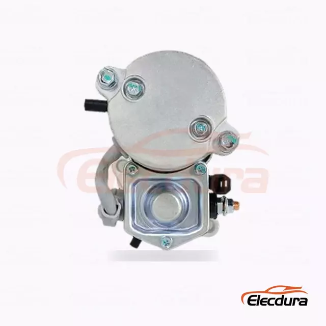 438000-2770 Kubota 스타터 모터, 12V 2.2kW 13톱니, 후면 터미널 보기