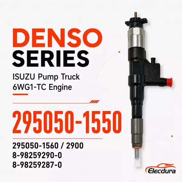 295050-1550 295050-1560 حاقن الديزل لشاحنة مضخة ايسوزو 6WG1-TC