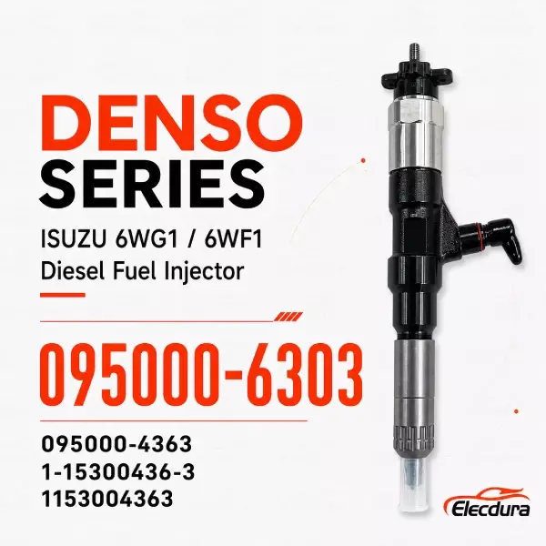 095000-6303 095000-4363 หัวฉีดดีเซลสำหรับ ISUZU 6WG1