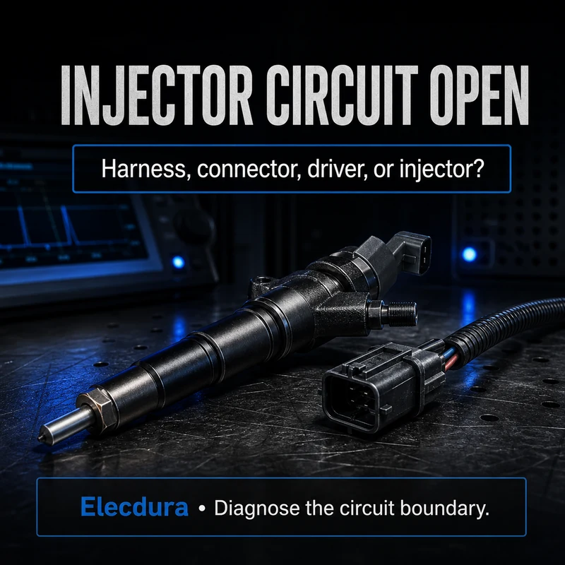 Injektor Sirkuit Terbuka: Harness, Connector, Driver, atau Injektor ?
