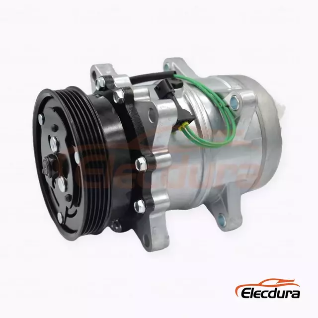 5H14 24V 5PK 124 mm Compressor A/C resistente para caminh&atilde;o Dongfeng Tianlong Renault