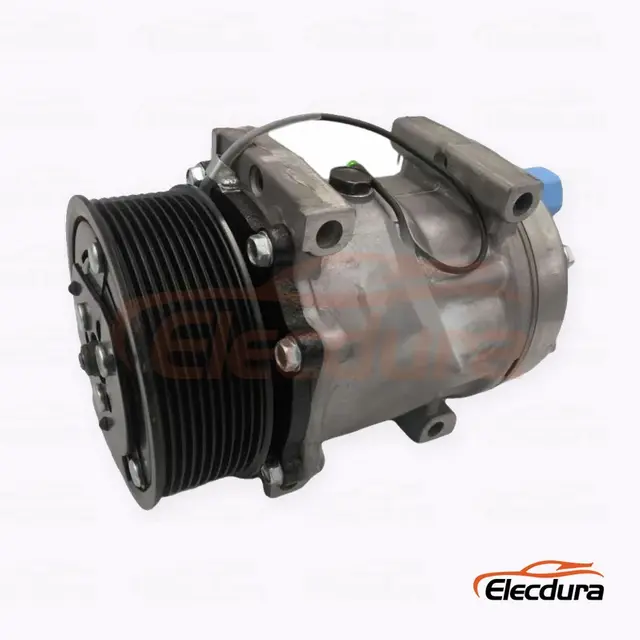 7H15 12V 10PK 119 mm do ciężkich zastosowań Klimatyzacja Sprężarka do sprzętu rolniczego New Holland