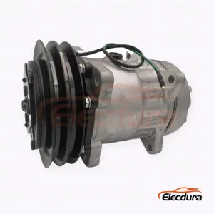 Compresor A/C 7H15 24V A2 152 mm Heavy-Duty pentru camion FAW Liute Anjie