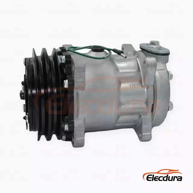 Compresseur de climatisation robuste 7H15 24 V A2 132 mm pour camion commercial JAC Gallop