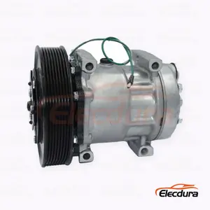 7H15 24V 8PK 166 mm pro těžk&yacute; provoz A/C Kompresor pro verzi CAMC Hanma Hummer 8PK
