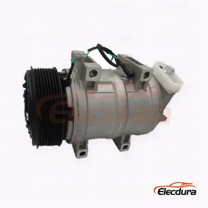 10K17A 24V PV8 119 มม. บานเกล็ดซ้าย 15 องศา งานหนัก เครื่องปรับอากาศ คอมเพรสเซอร์ สำหรับรถบรรทุก JAC Junling