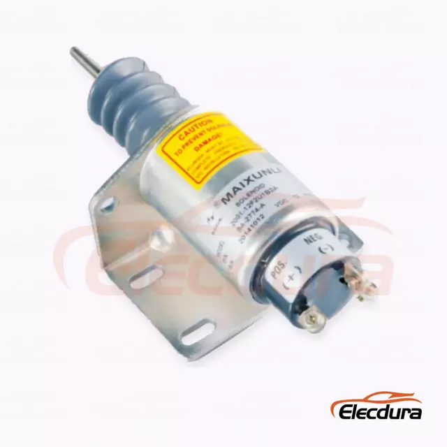 Fuel Shutdown Solenoid SA-2774-A 2001-12F2U1B2A untuk kontrol mesin diesel industri Woodward