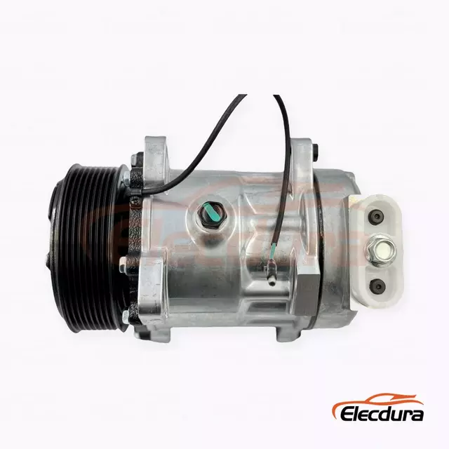 Compresor de aire acondicionado de alta resistencia 7H15 24V 8PK 119 mm para la versi&oacute;n de cami&oacute;n Sinotruk Wangpai 8PK