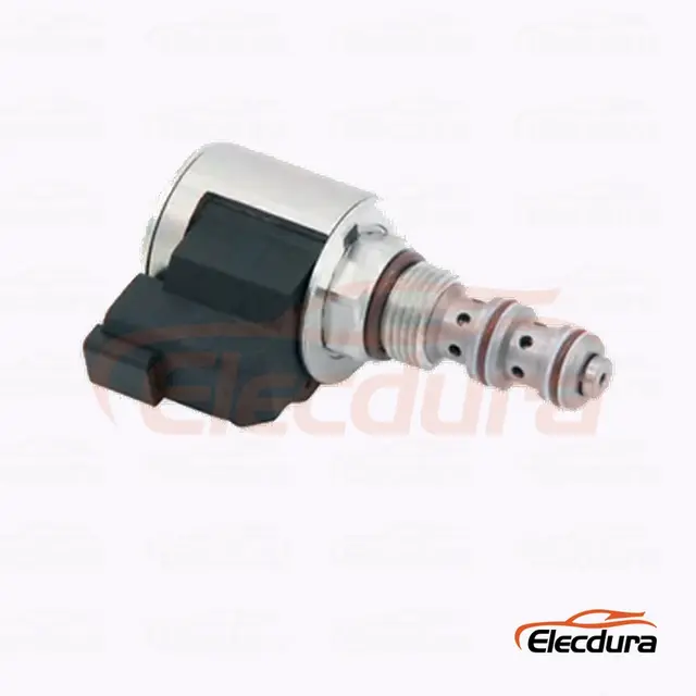 29608953 V&aacute;lvula solenoide hidr&aacute;ulica de tres v&iacute;as y dos posiciones JCB de 24 V para suministro B2B de equipos pesados