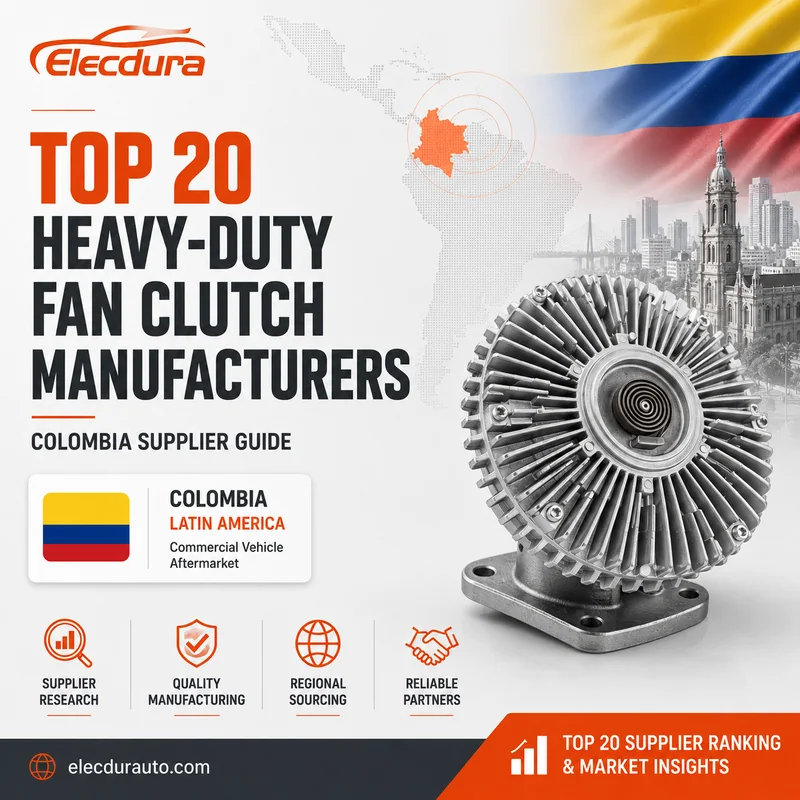 Top 20 des fabricants d'embrayages de ventilateur robustes en Colombie