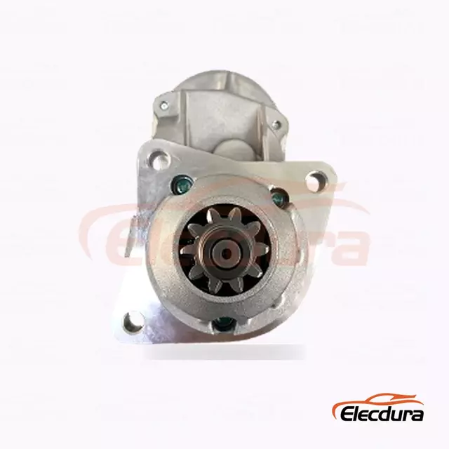 Startovac&iacute; motor Denso-Type 24V 5kW 10 zubů CW, kompletn&iacute; bočn&iacute; pohled