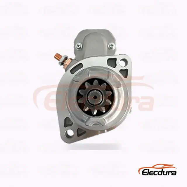 UD102967S Clark 스타터 모터 , 24V 7.8 kW 10개 톱니, 전체 측면도