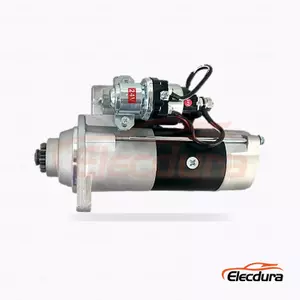 カミンズ QSF3.8 XE155D XE135 24V 5.0kW 10 歯 CW スターター モーター |卸売供給、完全な側面図