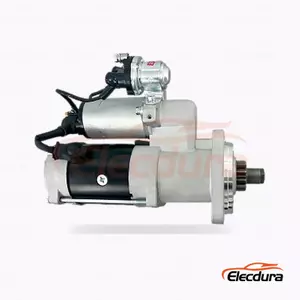 S1172S ヘビーデューティースターターモーター、24V 4.0kW 11 歯、完全側面図