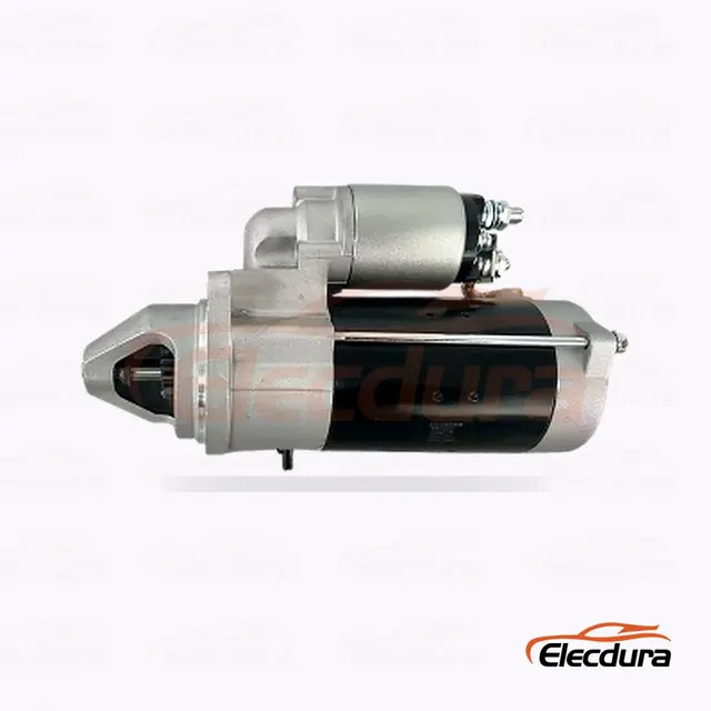 Motor de partida S0079 Bosch, 24V 4kW 9 dentes, vista lateral completa