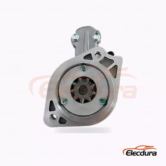 S13-105 Start&eacute;r typu Hitachi, 12V 2,5kW, 9 zubů, kompletn&iacute; bočn&iacute; pohled