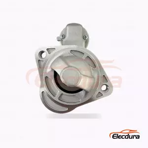 Motor de partida S9418S Hyundai, 12V 0,9kW 4 dentes, vista lateral completa