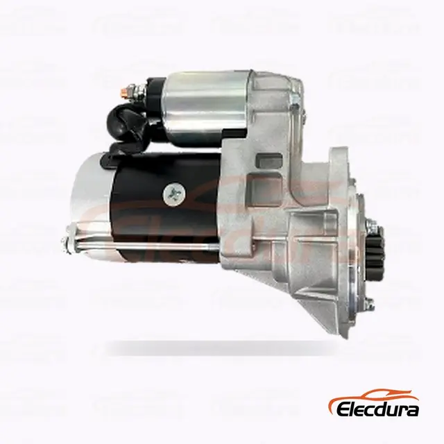 S13-407A Hitachi типа Стартер , 12V 2,8 kW 9 зубьев, вид сзади