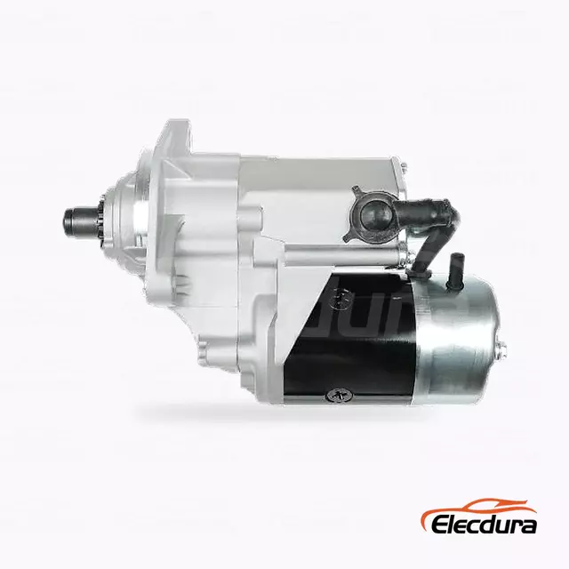 028000-6200 Isuzu 6BD1 Starter Motor بالجملة، منظر جانبي كامل