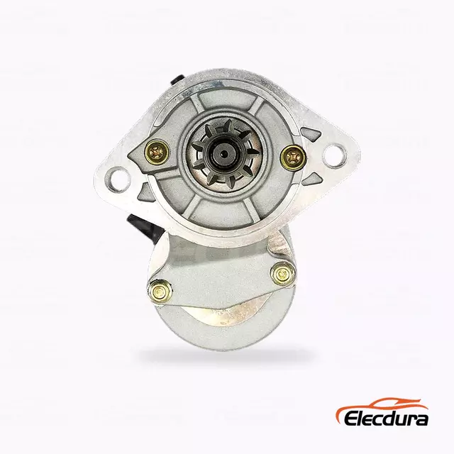 S6082 Daihatsu DL51/DL52 9T motor de partida atacado, vista frontal da unidade