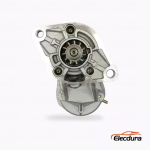028000-6870 Grosir Motor Starter Toyota 2L VW Taro, Tampak Depan Drive-End