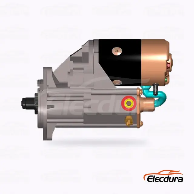 S14-102 Isuzu 4BC2 9T มอเตอร์สตาร์ท ขายส่ง วิวข้างสมบูรณ์