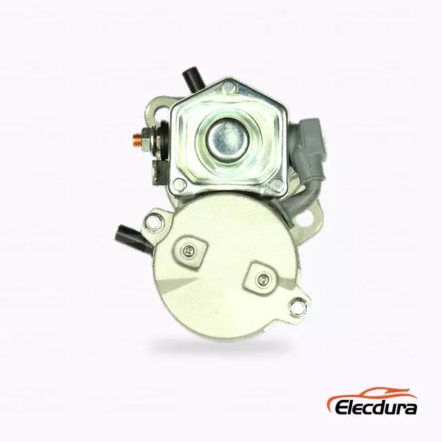 028000-0621 Kubota V2203 มอเตอร์สตาร์ท 12V 1.4kW 9T, มุมมองด้านหลัง