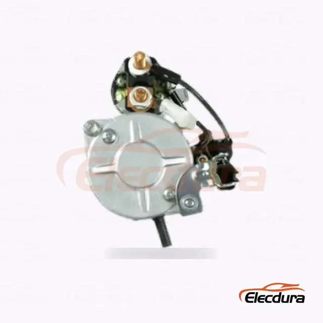 Motor de partida Mitsubishi M8T62771, 24V 5,0kW 11 dentes, vista do terminal traseiro