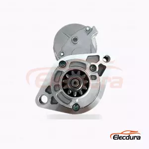 28100-0L050 Toyota Hilux 2KD-FTV Rozrusznik hurtowy, widok z przodu od strony napędu