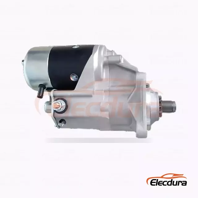 OR9702 Caterpillar startmotor, 12 V, 2,7 kW, 10 tanden, achteraanzicht
