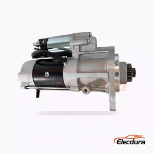 1-81100-3412 Isuzu 6WA1 6WF1 Marş Motoru, 24V 7.5kW 11 Dişli, Komple Yan G&ouml;r&uuml;n&uuml;m
