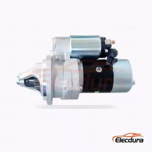 18059N มอเตอร์สตาร์ท Hitachi-Type สำหรับรถยก Nissan, 24V 4.5kW 11 ฟัน, มุมมองด้านข้างที่สมบูรณ์