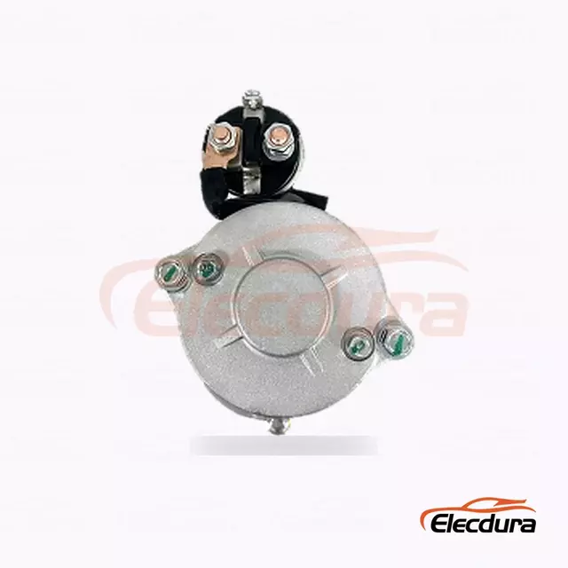 36100-4A000 Hyundai D4CB Startermotor Gro&szlig;handel, Ansicht des hinteren Terminals