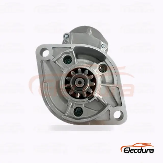 028000-7221 Toyota 2H startovac&iacute; motor, 12V 2,5kW 11 zubů, pohled na zadn&iacute; termin&aacute;l