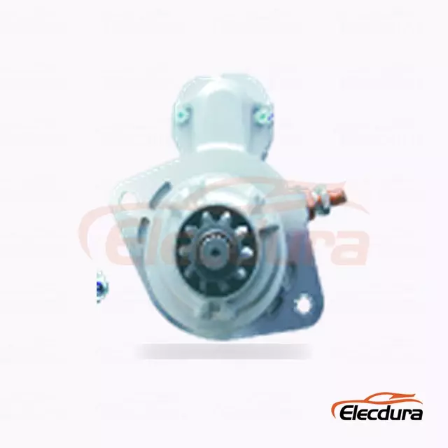 428000-5120 Cummins QSB-Startermotor, 12 V, 3,0 kW, 11 Z&auml;hne, Ansicht des hinteren Anschlusses