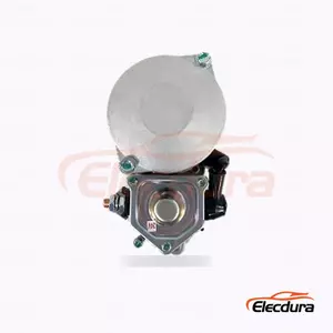 128000-4685 Motor de pornire Hino H06C și H07C pentru sarcini grele, 24V 5,5kW 11 dinți, vedere laterală completă