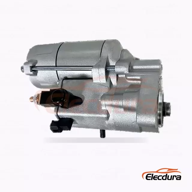 68066177AB Dodge Challenger-Anlasser, 12 V, 2,0 kW, OE-konform, 12 V, 2,0 kW, OE-konform, Z&auml;hne, Ansicht des hinteren Anschlusses