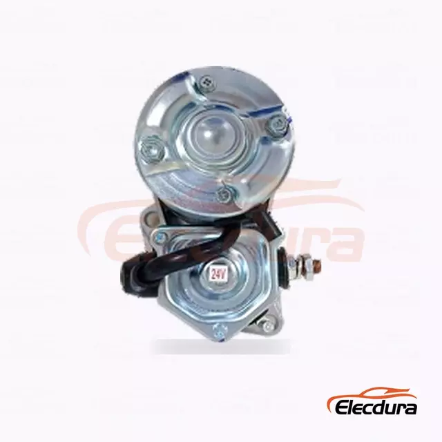 6DS70A startovac&iacute; motor Mitsubishi, 24V 4,5kW, 11 zubů, pohled na zadn&iacute; termin&aacute;l