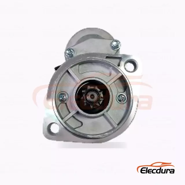 JS522 日産スターターモーター、12V 2kW 9 歯、完全側面図