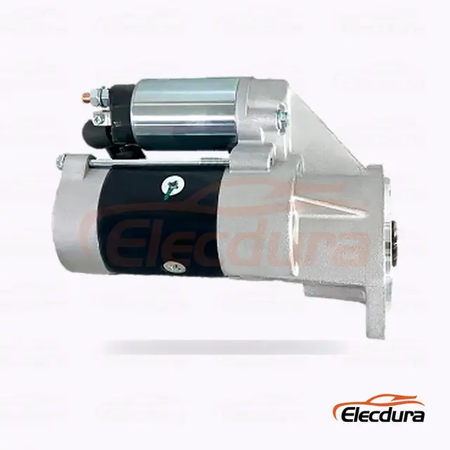 HC4DA1-2C Motor de pornire de tip Hitachi, 12 V 3,0 kW 9 dinți, vedere la terminalul din spate