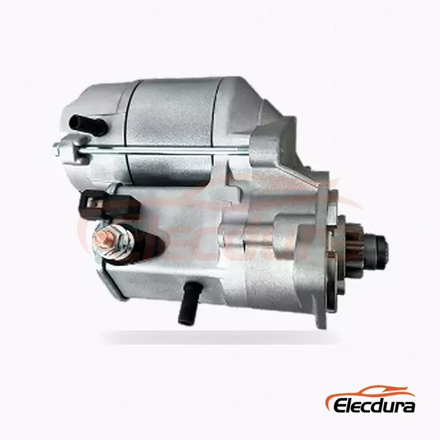 DSR1004 มอเตอร์สตาร์ทโตโยต้า, 12V 1.4kW 9 ฟัน, มุมมองเทอร์มินัลด้านหลัง