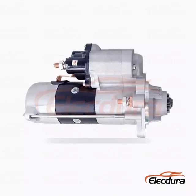 428000-6900 John Deere startmotor, 24V 4,6kW 10 t&auml;nder, vy bakifr&aring;n