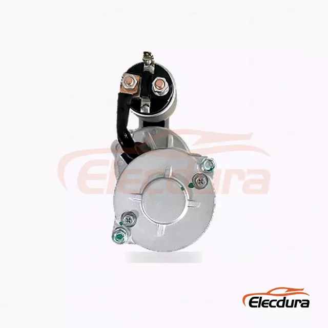 M2T65271 Startovac&iacute; motor Mitsubishi S4E a S4F, 24 V 3,2 kW, 11 zubů, pohled na zadn&iacute; termin&aacute;l