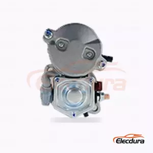 228000-1121 Isuzu Marş Motoru, 12V 1.4kW 9 Dişli, Komple Yan G&ouml;r&uuml;n&uuml;m