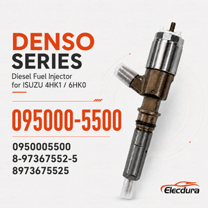 Denso Ref. 095000-5500 Injetor diesel para ISUZU 4HK1/6HK0